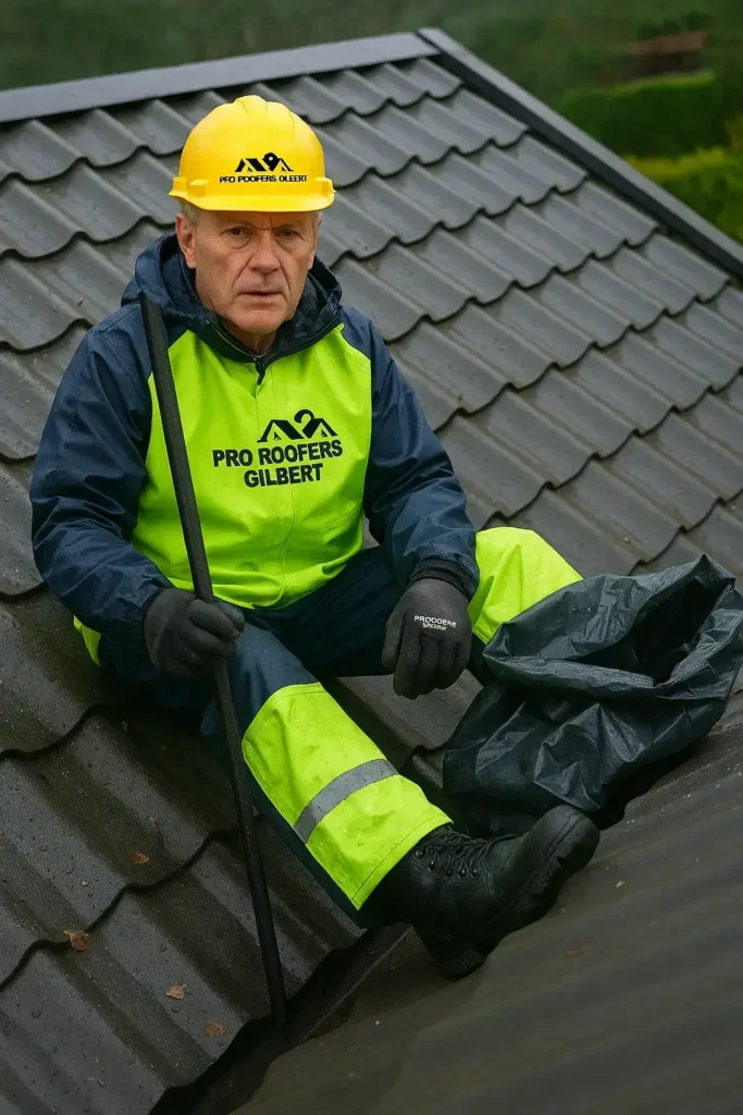 Pro Roofing Gilbert Worker
