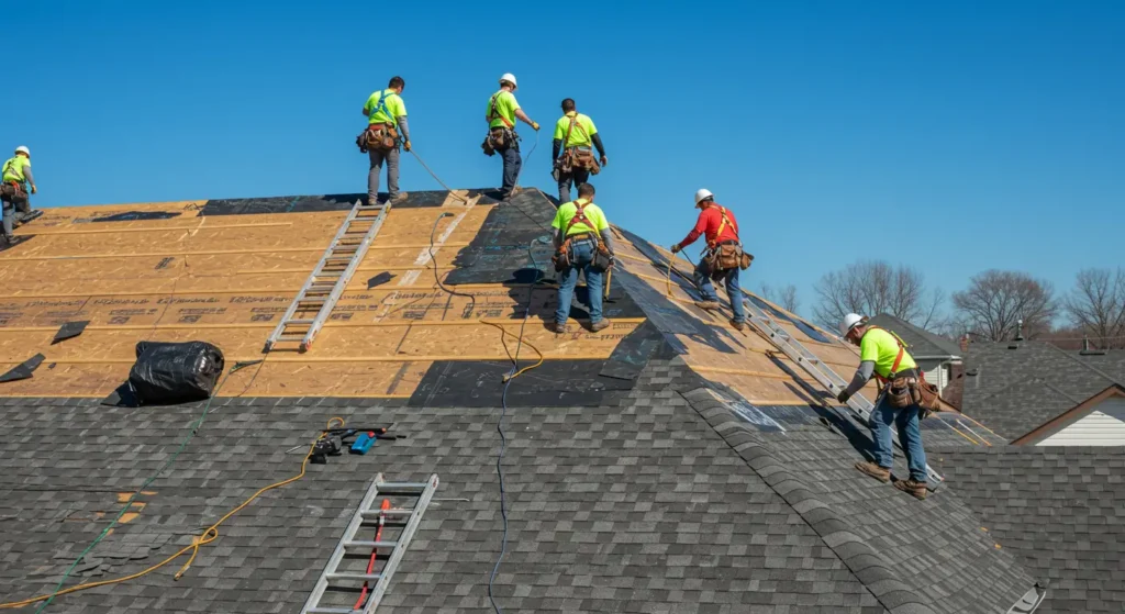roof replacement in Gilbert Arizona